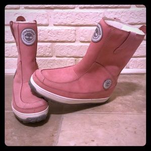 TIMBERLAND (suede fur lined) BOOTS